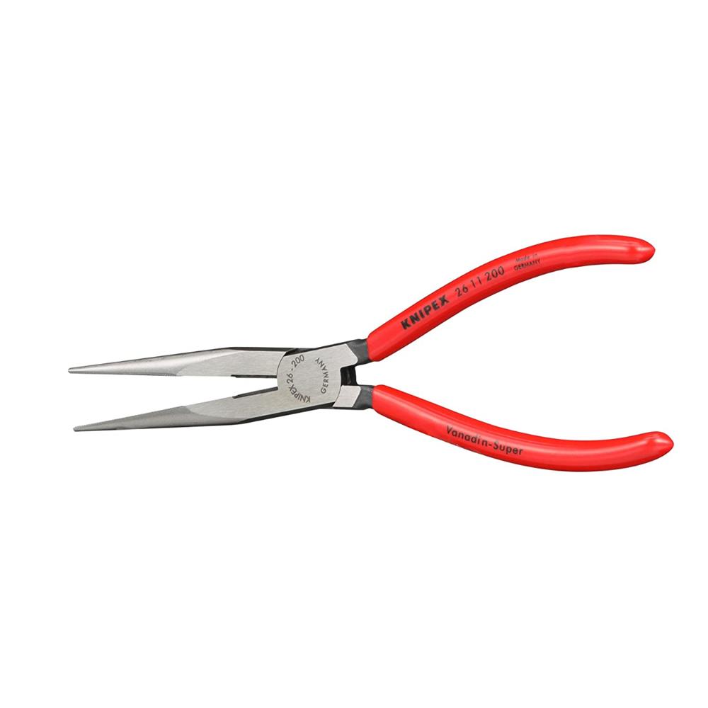 Knipex 26 11 200 Snipe Nose Side Cutting Pliers (Stork Beak Pliers
